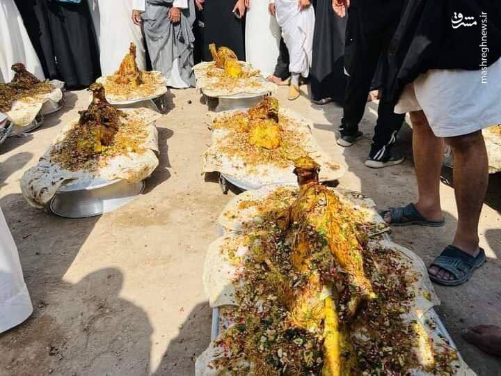 پذیرایی گرم مردم شهر سماوه عراق از زوار اربعین+ عکس