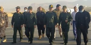 فرمانده کل سپاه و رئیس سازمان بسیج از پایانه مرزی مهران بازدید میکنند