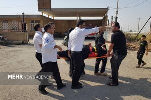 ۸ مصدوم در حادثه رانندگی جاده بصره – شلمچه ۸ مصدوم در حادثه رانندگی جاده بصره – شلمچه