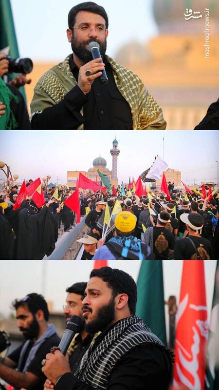 عکس/ اجرای سلام فرمانده در مسجد سهله