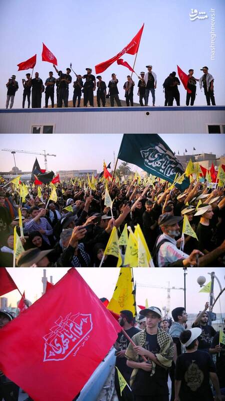 عکس/ اجرای سلام فرمانده در مسجد سهله