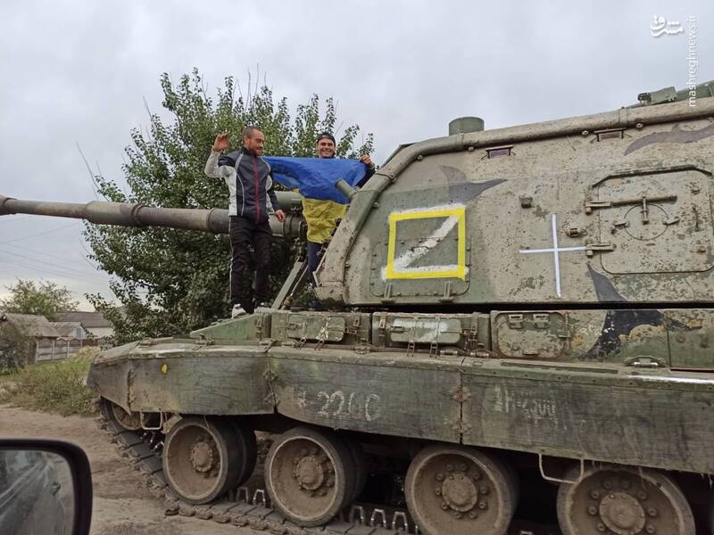 غنایم گسترده ارتش اوکراین در شهر ایزیوم/ آیا رویای تصرف شهر صنعتی خارکیف به پایان رسیده است؟ +نقشه و تصاویر