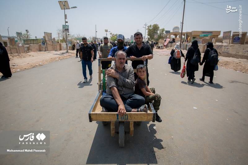 عکس/ گاریچیهای «نجف اشرف»