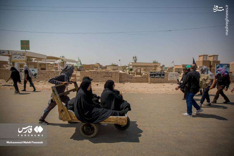 عکس/ گاریچیهای «نجف اشرف»