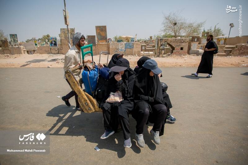 عکس/ گاریچیهای «نجف اشرف»