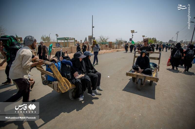 عکس/ گاریچیهای «نجف اشرف»