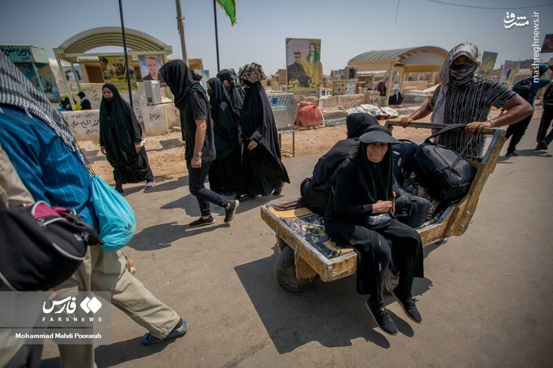 عکس/ گاریچیهای «نجف اشرف»