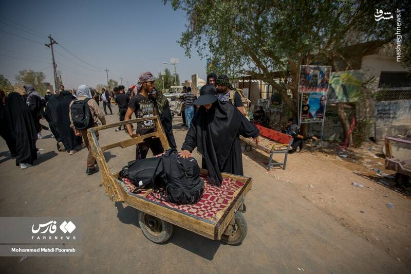 عکس/ گاریچیهای «نجف اشرف»