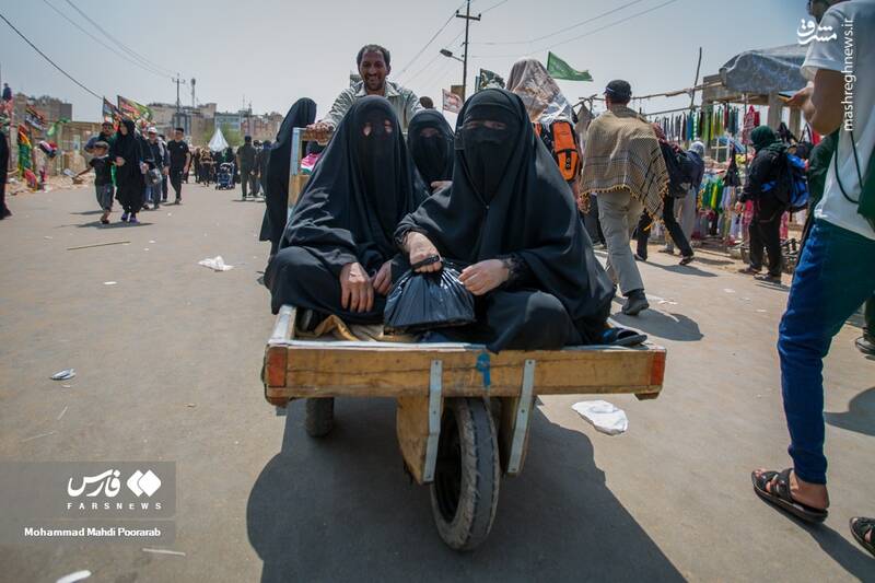 عکس/ گاریچیهای «نجف اشرف»