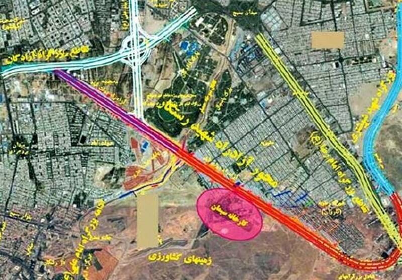 احداث آزادراه جدید در شرق تهران
