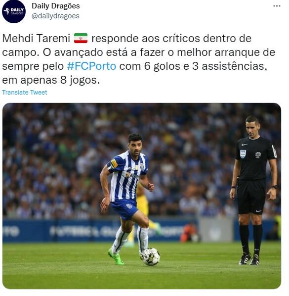 رکورد تاریخی طارمی در پورتو +عکس