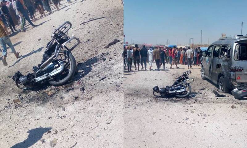 انفجار در اردوگاه آوارگان الحسکه سوریه؛ سه کودک کشته شدند