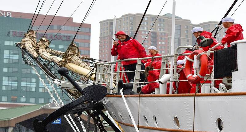 برخورد کشتی دانمارکی با کشتی جنگی آمریکا در «بالتیمور»