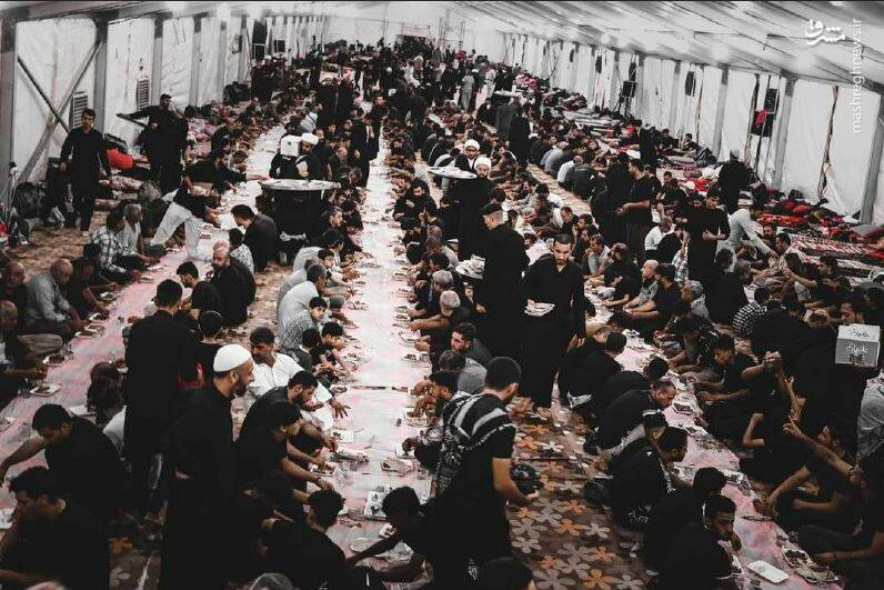 عکس/موکب مدرسه عالی علوم دینی آیتالله سیستانی