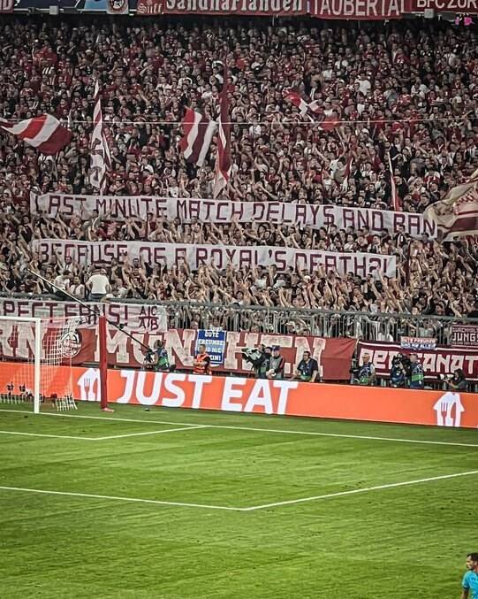 اعتراض بایرنیها به تأثیر مرگ ملکه بر فوتبال