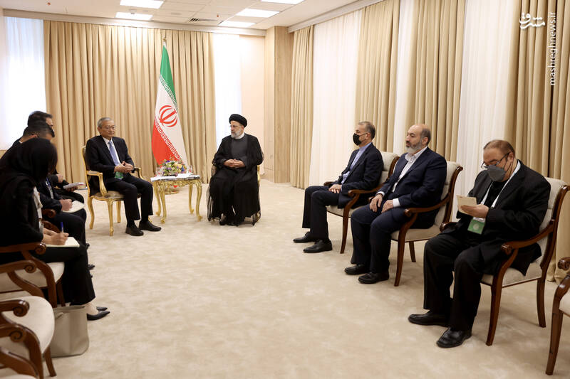 دیدار رئیسی و دبیر کل سازمان همکاریهای شانگهای