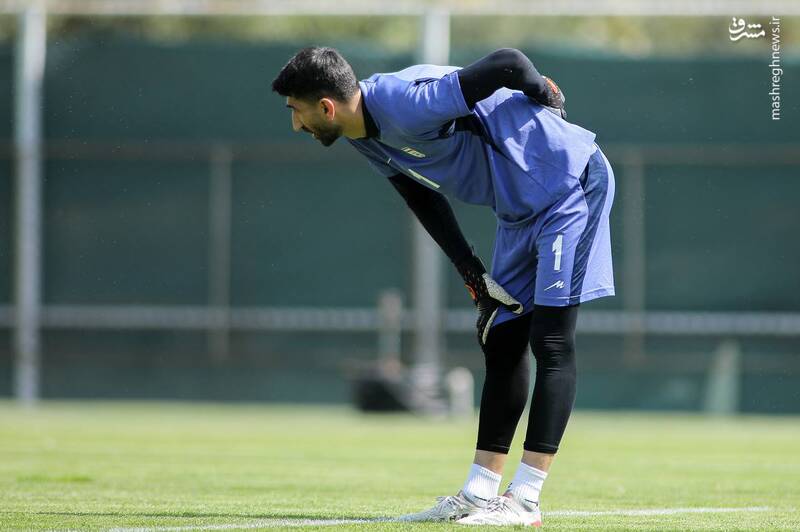 گلر شماره یک تیم ملی مصدوم شد +عکس