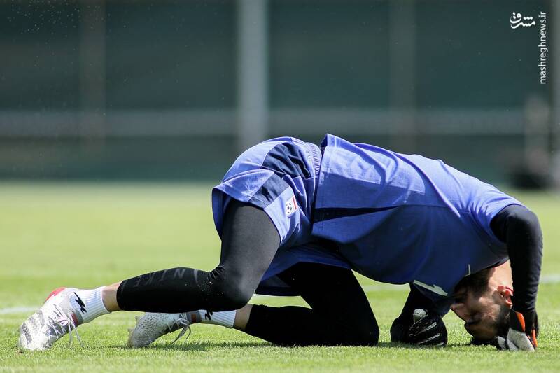 گلر شماره یک تیم ملی مصدوم شد +عکس