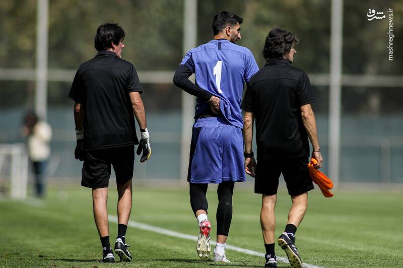 گلر شماره یک تیم ملی مصدوم شد +عکس