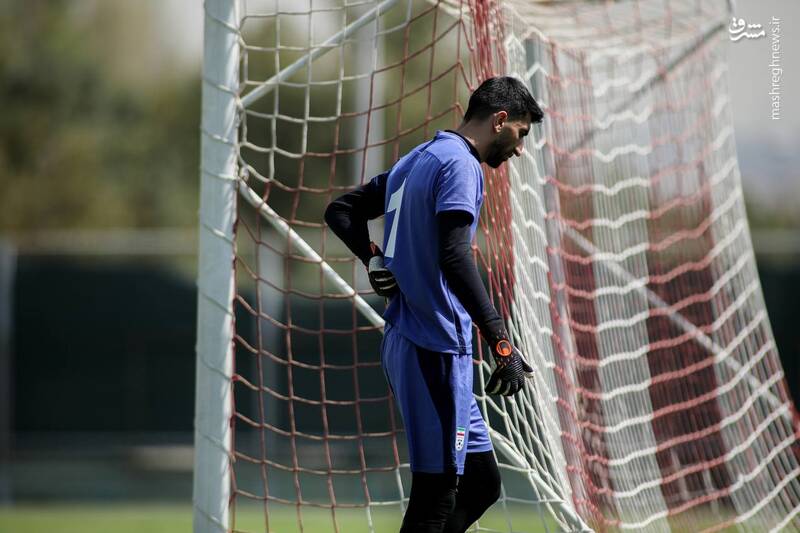 گلر شماره یک تیم ملی مصدوم شد +عکس