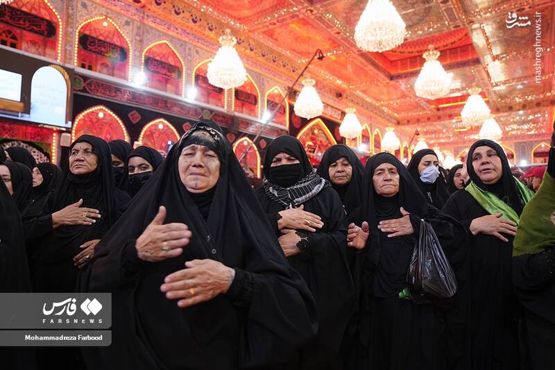 عکس/ عزاداری سالار شهیدان در کربلا