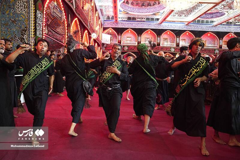 عکس/ عزاداری سالار شهیدان در کربلا