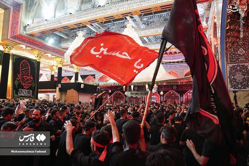 عکس/ عزاداری سالار شهیدان در کربلا