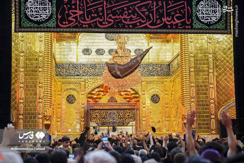 عکس/ عزاداری سالار شهیدان در کربلا