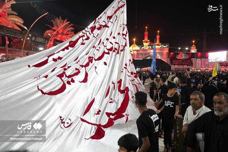 عکس/ عزاداری سالار شهیدان در کربلا