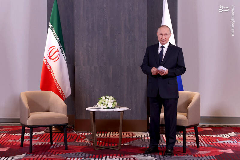 عکس/ دیدار روسای جمهور ایران و روسیه