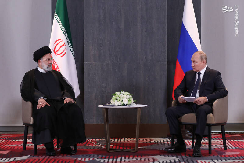 عکس/ دیدار روسای جمهور ایران و روسیه