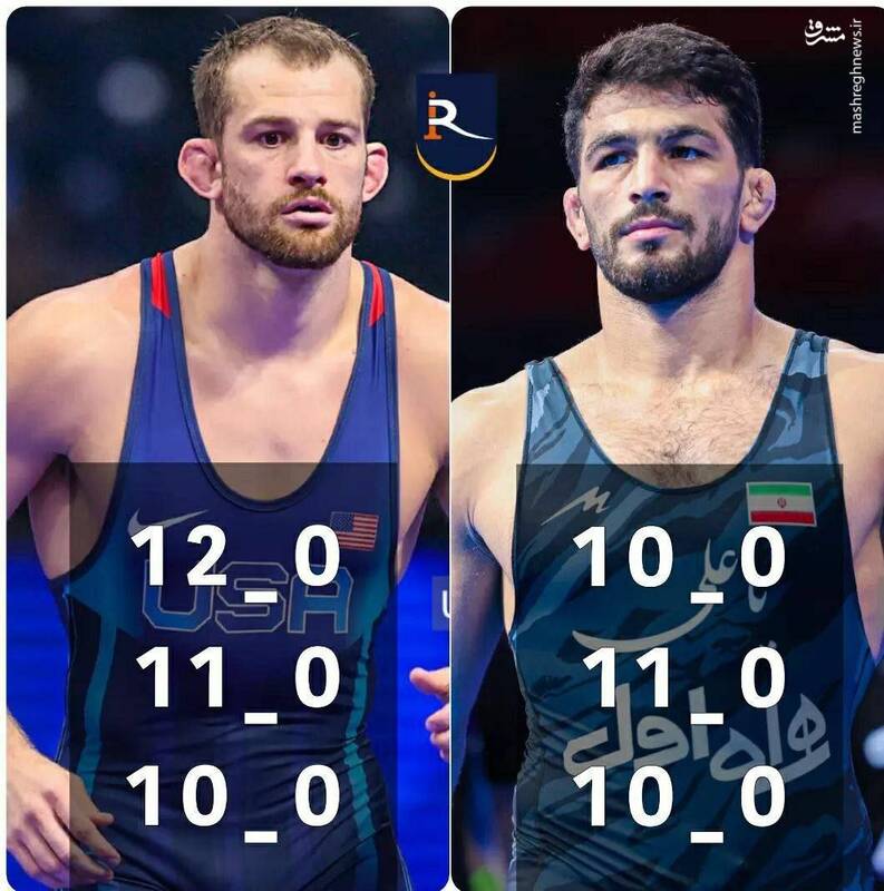 عکس/ آمار یزدانی و تیلور تا رسیدن به فینال