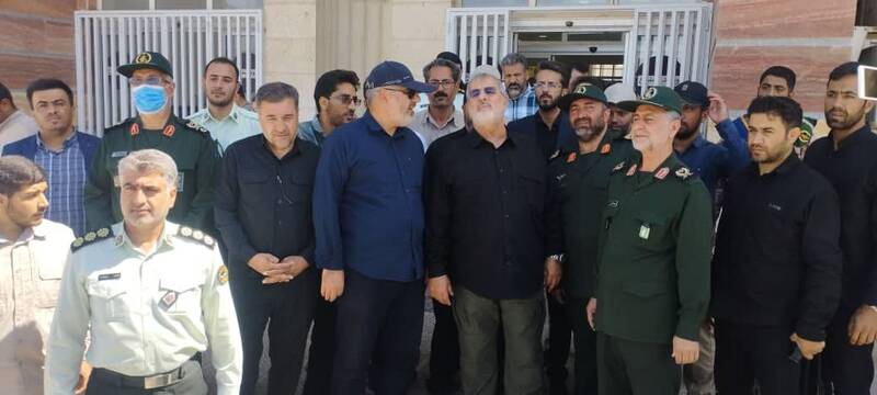بازدید فرمانده نیروی زمینی سپاه از مرز باشماق +عکس