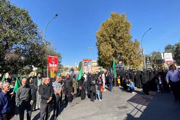 سوگواری جاماندگان اربعین در سراسر ایران/صحنه تجلی «انا من حسین» 