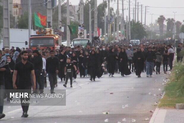 سوگواری جاماندگان اربعین در سراسر ایران/صحنه تجلی «انا من حسین» 