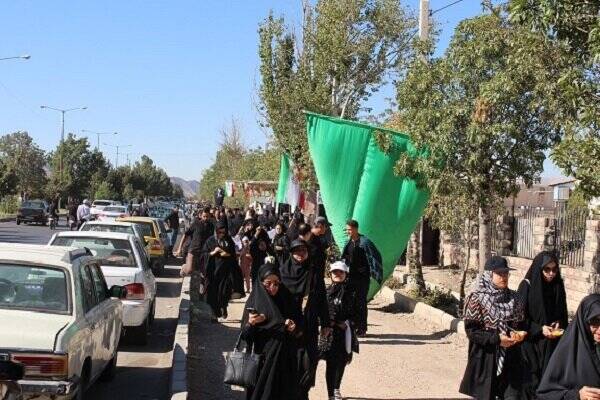 سوگواری جاماندگان اربعین در سراسر ایران / صحنه تجلی «انا من حسین» 12