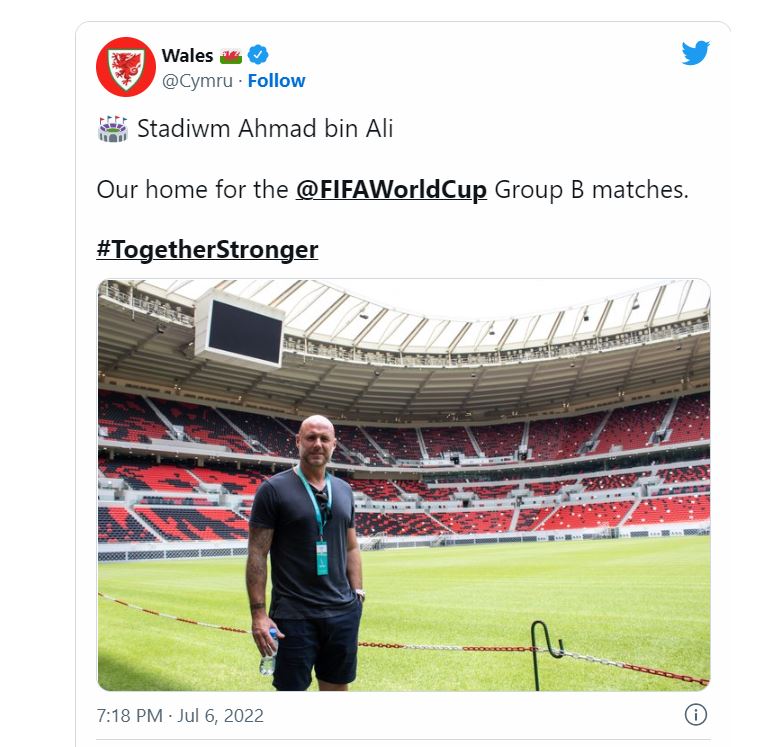 مانور جالب ولز برای احترام گذاشتن به فرهنگ قطر/ احترام به مسلمانان به سبک ولزیها!