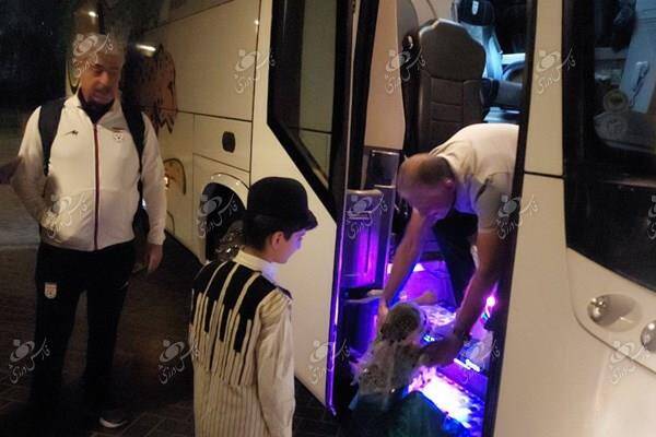 بدرقه تیم ملی به اتریش؛ ۲ بازیکن جا ماندند +عکس و فیلم