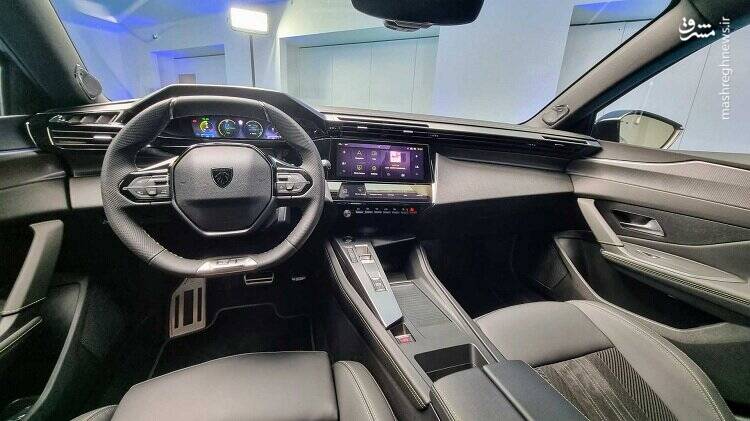 رونمایی از پژو ۴۰۸ تمام الکتریکی +عکس