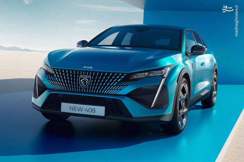 رونمایی از پژو ۴۰۸ تمام الکتریکی +عکس