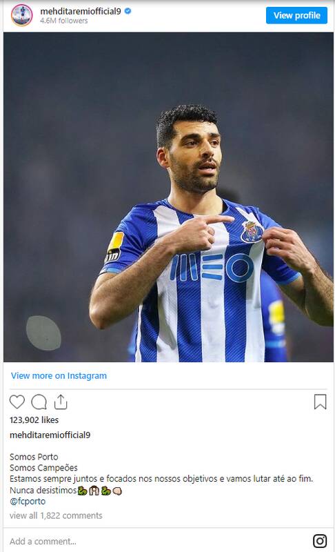 واکنش طارمی به ناکامیهای اخیر پورتو +عکس