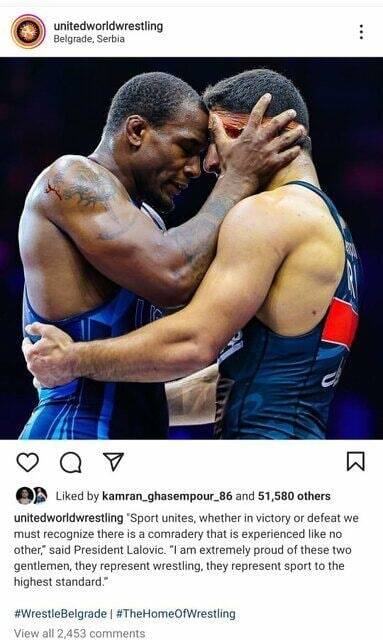 واکنش لالوویچ به برخورد جوانمردانه کاکس و قاسمپور +عکس