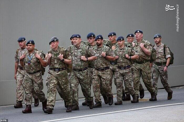 تدابیر بیسابقه امنیتی در لندن برای تشییع جنازه الیزابت+ عکس