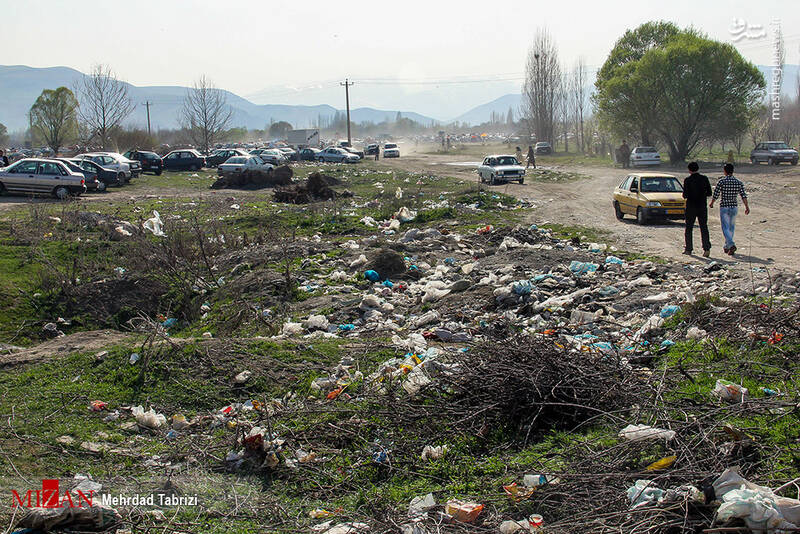 عکس/ طبیعت در تسخیر زبالهها