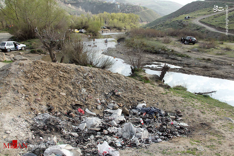 عکس/ طبیعت در تسخیر زبالهها