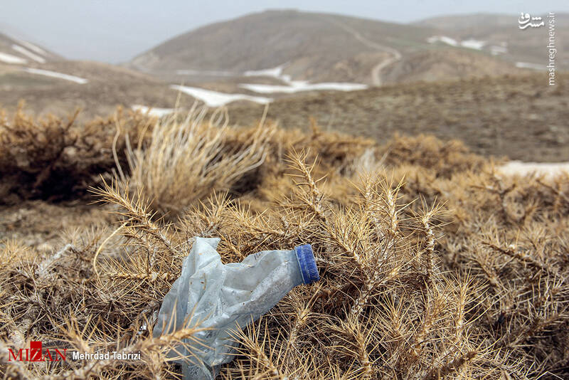 عکس/ طبیعت در تسخیر زبالهها