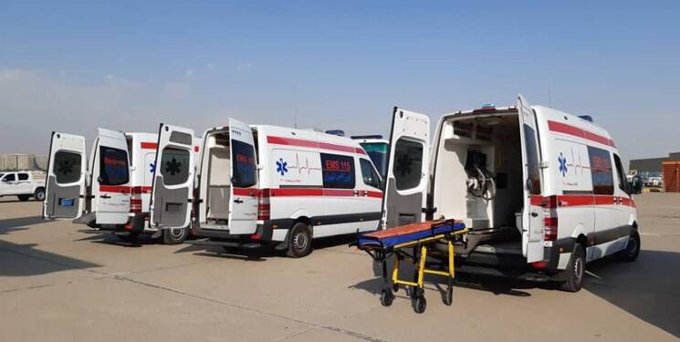 انتقال ۲۷ زائر مصدوم با هواپیمای ارتش از ایلام به تهران