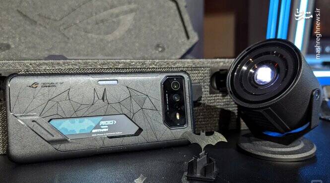 سیستم خنککننده استثنایی گوشی ایسوس +عکس