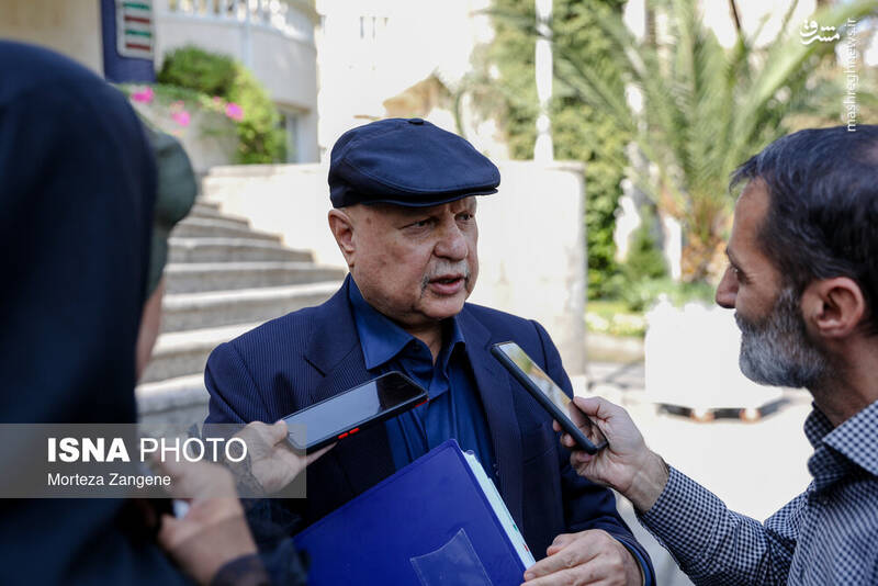 عکس/ اعضای هیأت دولت در جمع خبرنگاران