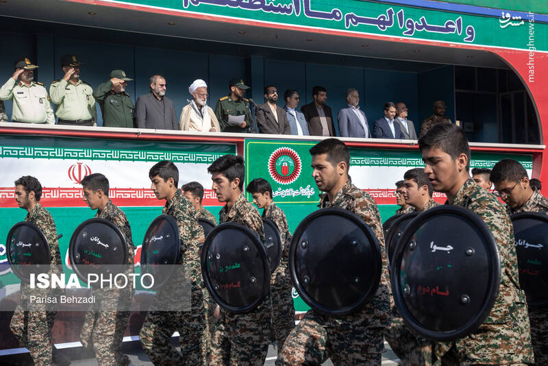 عکس/ رژه نیروهای مسلح در استانها